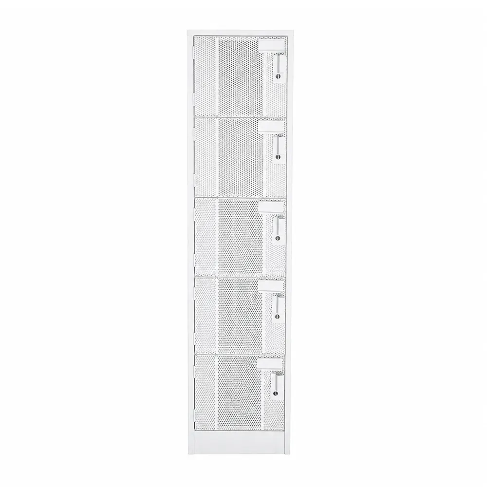 Locker Lamina Perforada 5 Puertas - Imagen 2