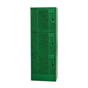 Locker Lamina Perforada 3 Puertas