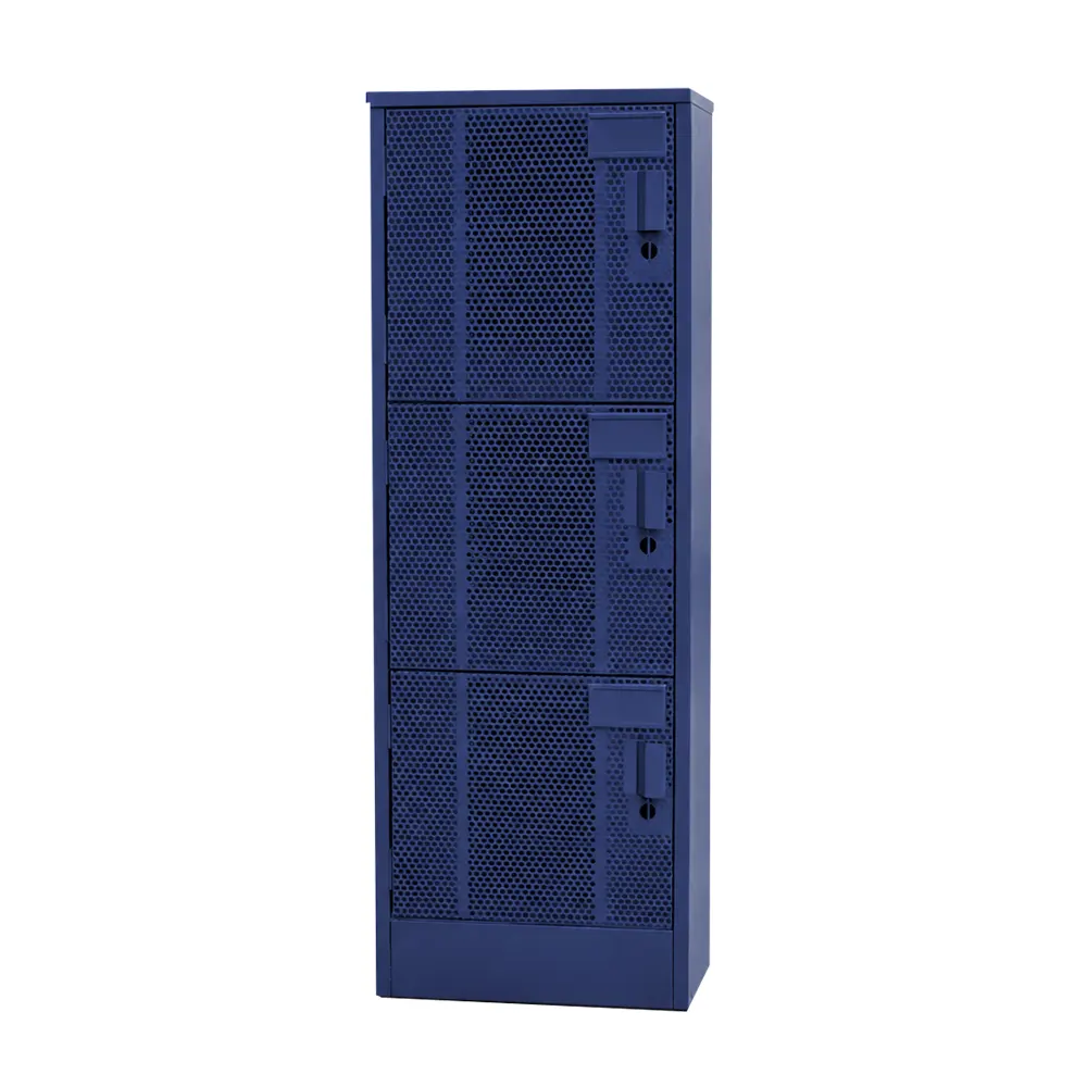 Locker Lamina Perforada 3 Puertas - Imagen 2