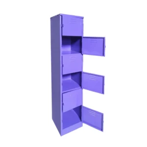 Locker Metálico de 6 Puertas